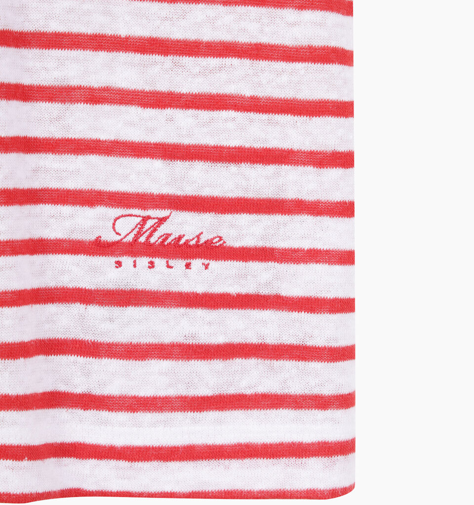 T-SHIRT - sisley k short sleeve t-shirt - Red | Sisley K image number 4